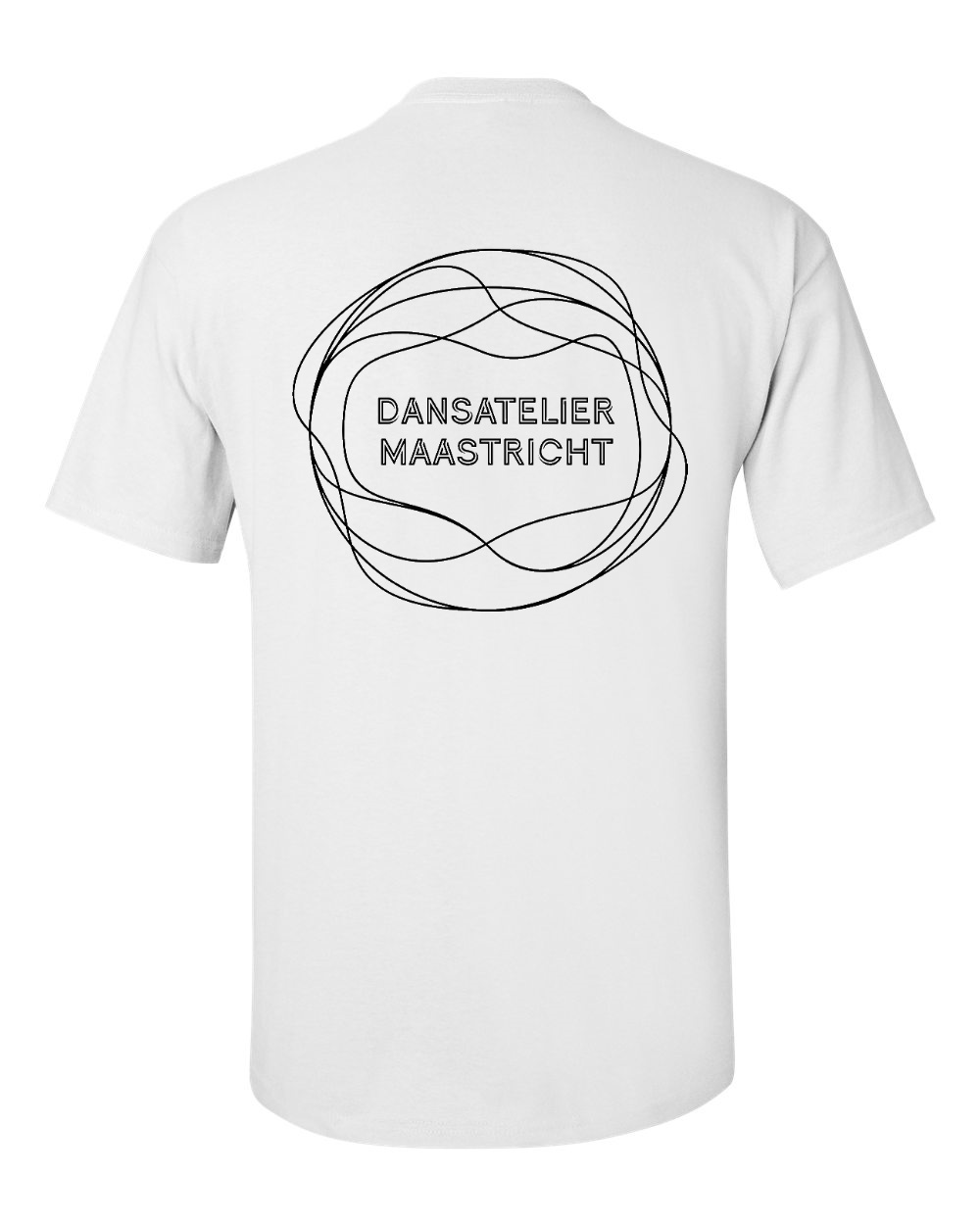 DANSATELIER MAASTRICHT | T-SHIRT WHITE/BLACK