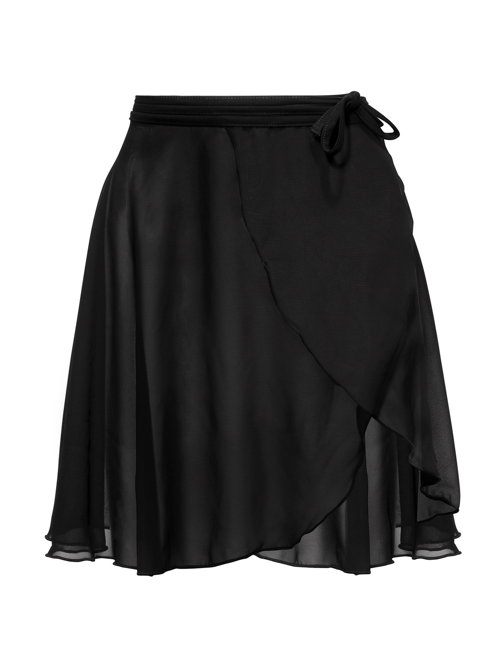 WRAP SKIRT BLACK - PA3071