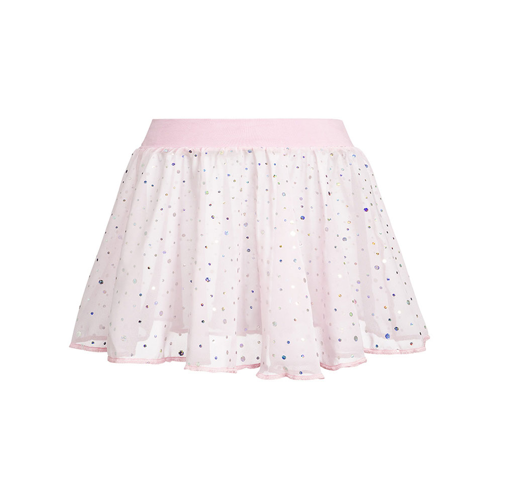 PAPILLON GLITTER SKIRT PINK - 12PK3926