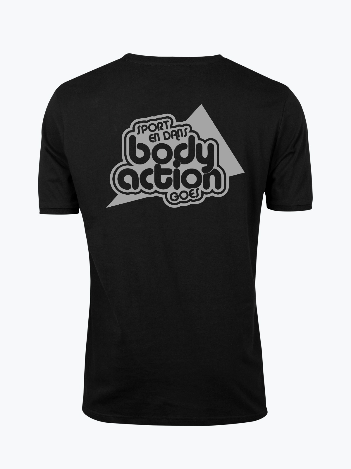 BODY ACTION | T-SHIRT ZILVER